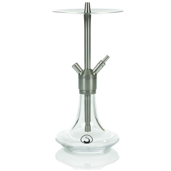 SHISHA STEAMULATION PRIME HOOKAH 1 MANGUERA 45CM CLEAR