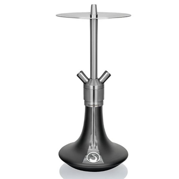 SHISHA STEAMULATION PRIME HOOKAH 1 MANGUERA 45CM BLACK MATT