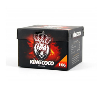 CARBÓN PARA SHISHA KING COCO 28MM 1KG