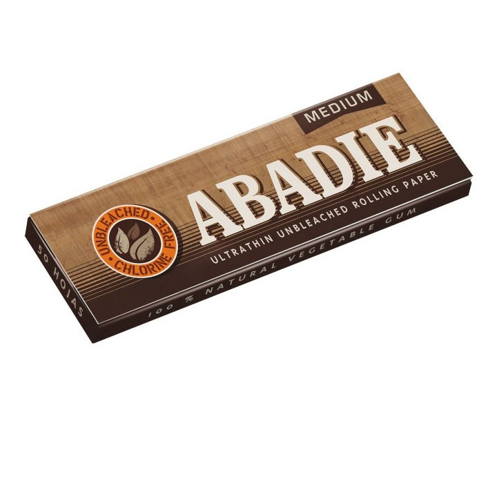 PAPEL ABADIE ORGANICO NATURAL MEDIUM  78MM. 1 1/4 DISPENSADOR 2X1€ 1X200