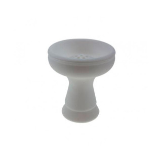 CAZOLETA PARA SHISHAS PHUNNEL SILICONA BLANCA.