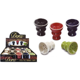 CAZOLETA DE SHISHA ARCILLA COLORES 1ud