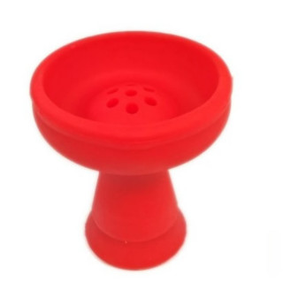 CAZOLETA PARA SHISHAS PHUNNEL SILICONA ROJA