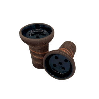 CAZOLETA OZGÜR Z10  BARRO NEGRO-ROJO TRADI 1X6