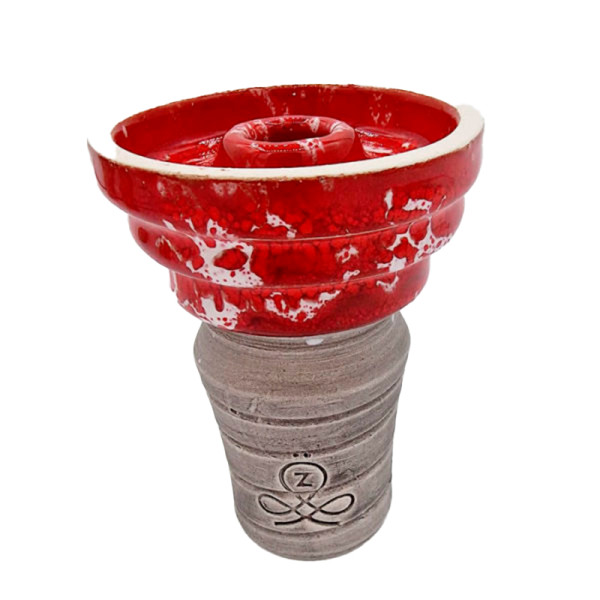 CAZOLETA OZGÜR Z10  BARRO NEGRO-ROJO TRADI 1X6