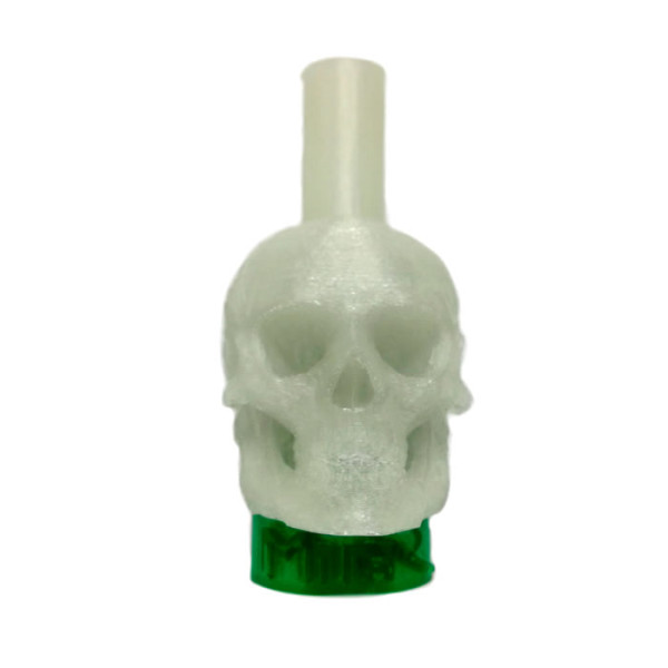BOQUILLA 3D CALAVERA VERDE 1UD