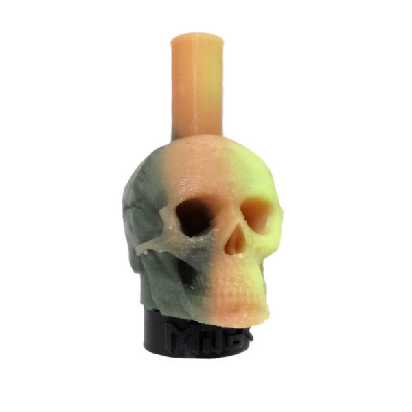 BOQUILLA 3D CALAVERA TERMO GRIS 1UD