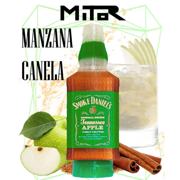 BOQUILLA 3D SMOKES DANIELS AROMA MANZANA