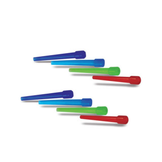 BOQUILLA PARA SHISHA DESECHABLE COLOR SURTIDO 9CM BOLSA 50UDS