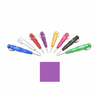 PUNZÓN AGUJEREADOR PARA SHISHAS METÁLICO VIOLETA