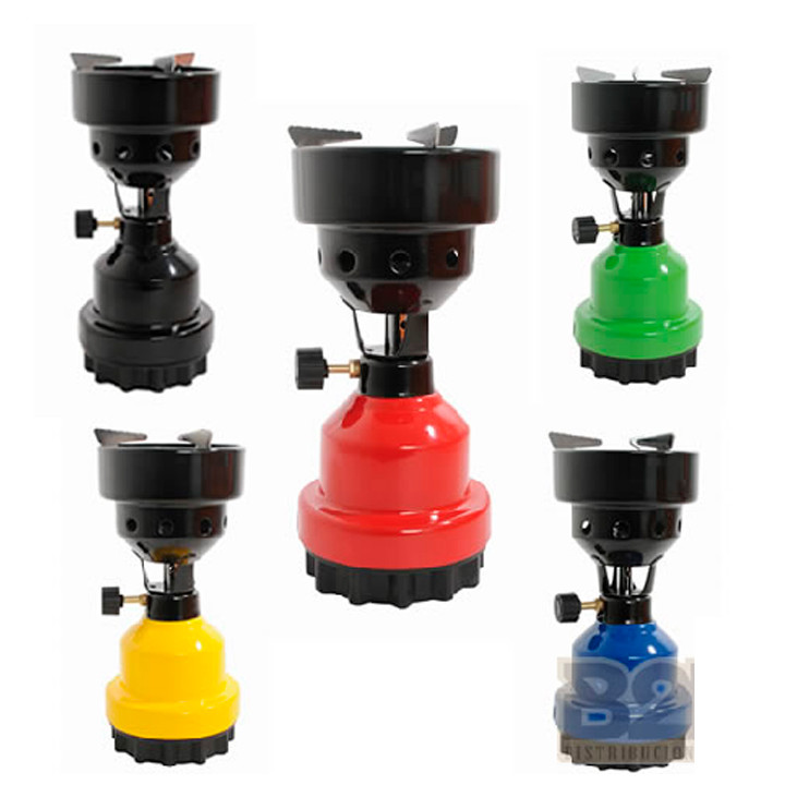 HORNILLO CAMPING CINCO ESTRELLAS COLORES SURTIDOS 1UD