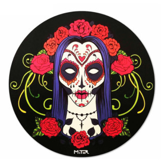 TAPETE MITOR DOBLE GOMA CATRINA NEGRA