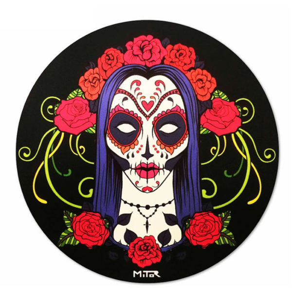 TAPETE MITOR DOBLE GOMA CATRINA NEGRA