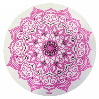 TAPETE MITOR DOBLE GOMA MANDALA ROSA