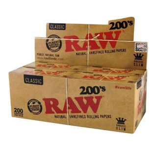 PAPEL RAW BLOCK 200 KING SIZE 1X40 2