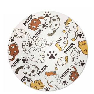TAPETE MITOR DOBLE GOMA GATOS