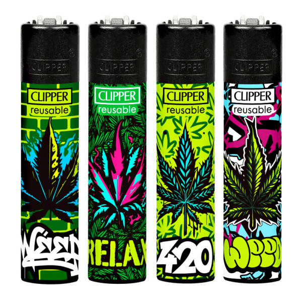ENCENDEDOR CLIPPER DEC. GRAFF WEED 1X48