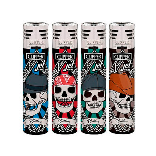 ENCENDEDOR CLIPPER JET FLAME DEC.FLAME OUTLAWS 1X48