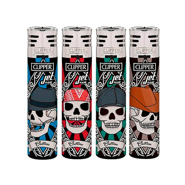ENCENDEDOR CLIPPER JET FLAME DEC.FLAME OUTLAWS 1X48