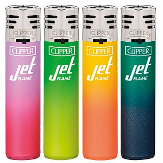 ENCENDEDOR CLIPPER JET FLAME METALLIC GRADIENT 2 1X48