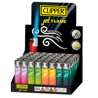 ENCENDEDOR CLIPPER JET FLAME METALLIC GRADIENT 2 1X48 2
