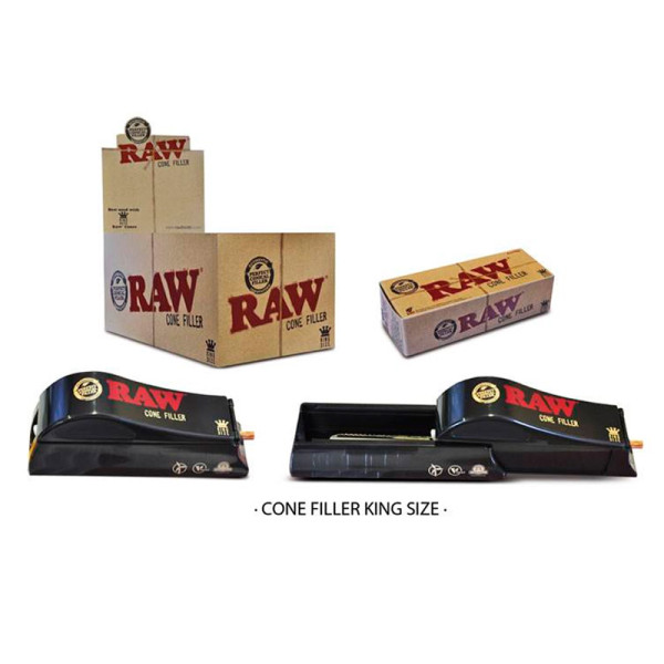 MÁQUINA INYECTORA RAW PARA CONOS RAW KING SIZE 1X12