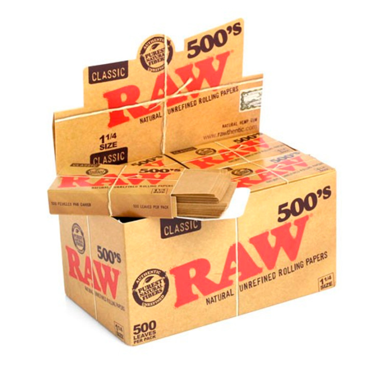 PAPEL RAW BLOC 500 1X20