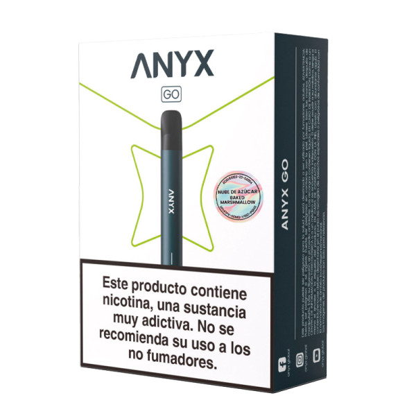 ANYX GO KIT + 2 RECARGAS X 700 PUFF NUBE DE ALGODON