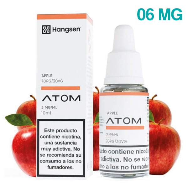 ELIQUID HANGSEN APPLE 06MG 10ML