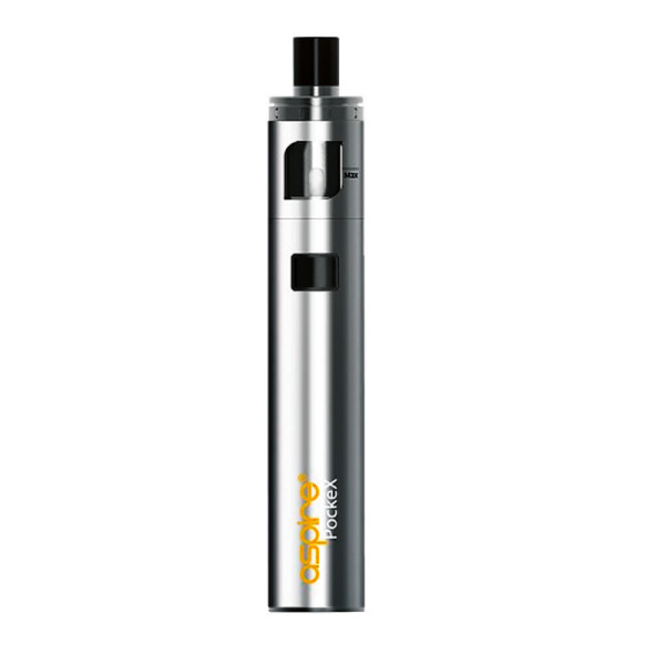 CIGARRILLO ELECTRÓNICO ASPIRE POCKET AIO START KIT 1500 MAH PLATA