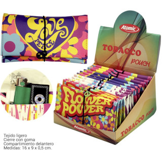 TABAQUERA ATOMIC FLOWER POWER 4 DISEÑOS 1X12