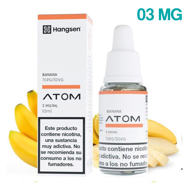 ELIQUID HANGSEN BANANA 3MG 10ML