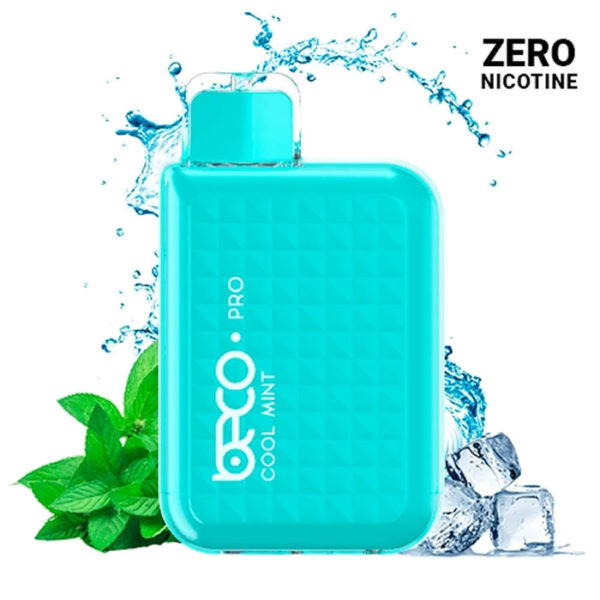 CIGARRILLO DESECHABLE ELECTRÓNICO VAPTIO BECO COOL MINT  6000PUFS SIN NICOTINA 1UD