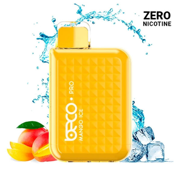 CIGARRILLO DESECHABLE ELECTRÓNICO VAPTIO BECO MANGO 6000PUFS SIN NICOTINA 1UD