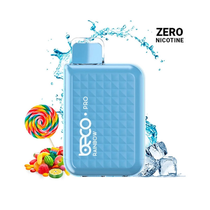 CIGARRILLO DESECHABLE ELECTRÓNICO VAPTIO BECO RAINBOW 6000PUFS SIN NICOTINA 1UD