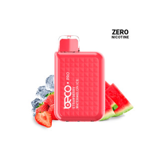 CIGARRILLO DESECHABLE ELECTRÓNICO VAPTIO BECO STRAWBERRY WATERMELON ICE 6000PUFS SIN NICOTINA 1UD