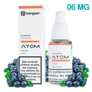 ELIQUID HANGSEN BLUEBERRY 06MG 10ML
