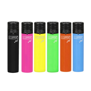 Encendedor Clipper jet flame shiny 48uds.