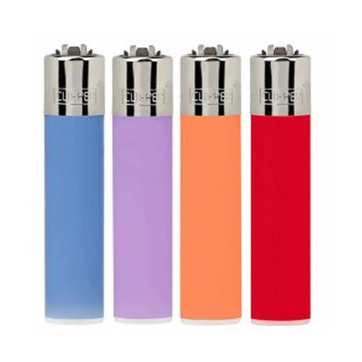 ENCENDEDOR CLIPPER TRANSLUCIDO COLORES VARIADOS 1X48