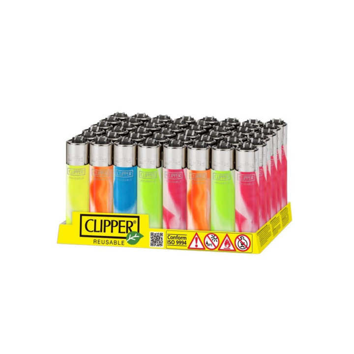 ENCENDEDOR CLIPPER DEC FLUO NEBULA 1X48