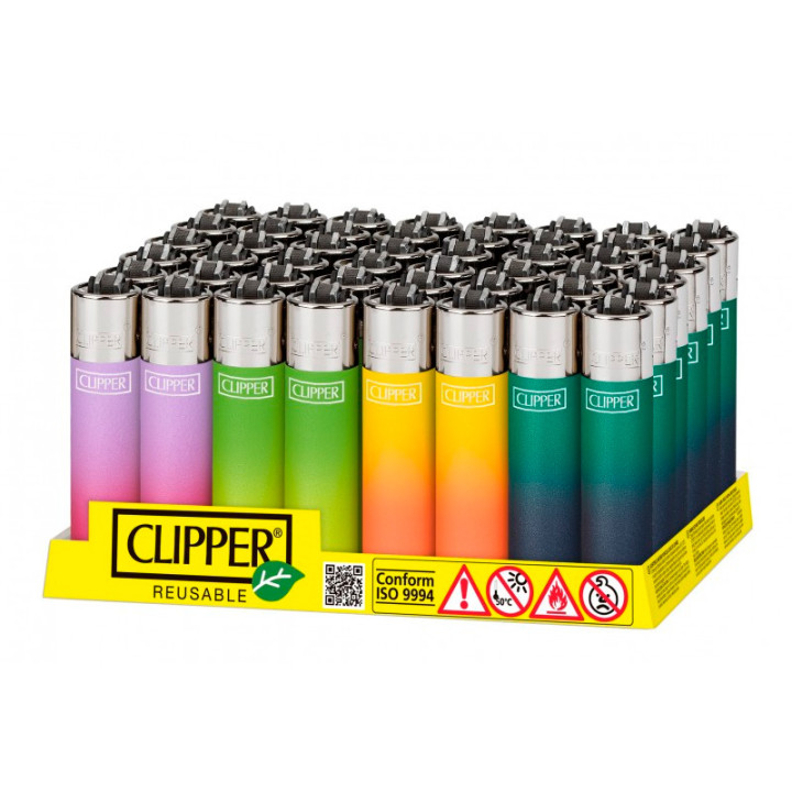ENCENDEDOR CLIPPER DEC METALLIC GRADIENT II 1X48