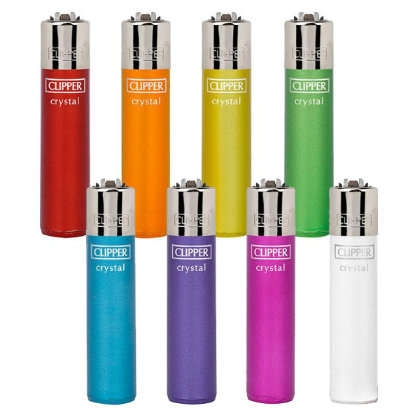 ENCENDEDOR CLIPPER DEC. CRYSTAL RAINBOW 1X48