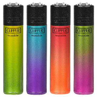 ENCENDEDORES CLIPPER CRYSTAL GRADIENT 1X48