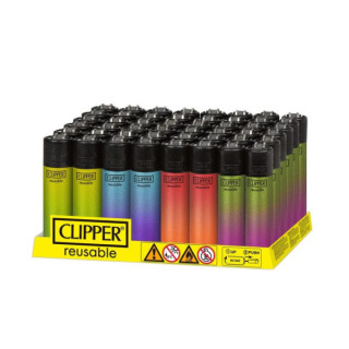 ENCENDEDORES CLIPPER CRYSTAL GRADIENT 1X48 2