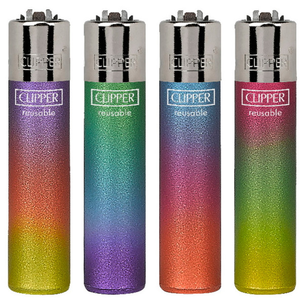 ENCENDEDOR CLIPPER METALLIC TRIPLE GRADIENT 1X48