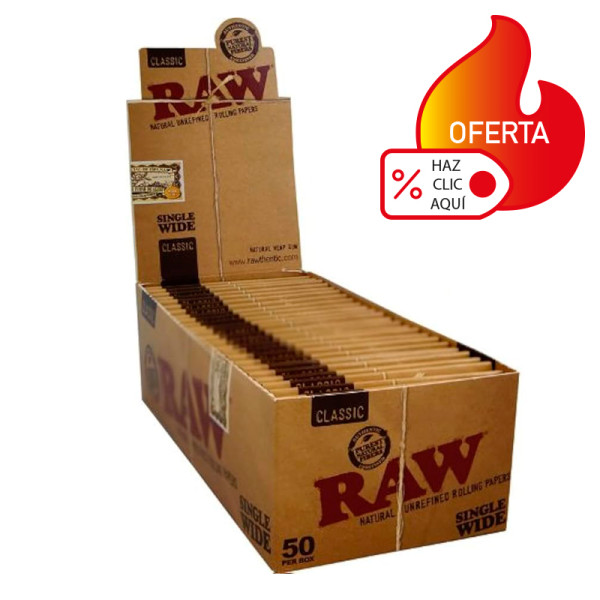 PAPEL RAW Nº8 70MM CLASSIC 1X50- 9902203