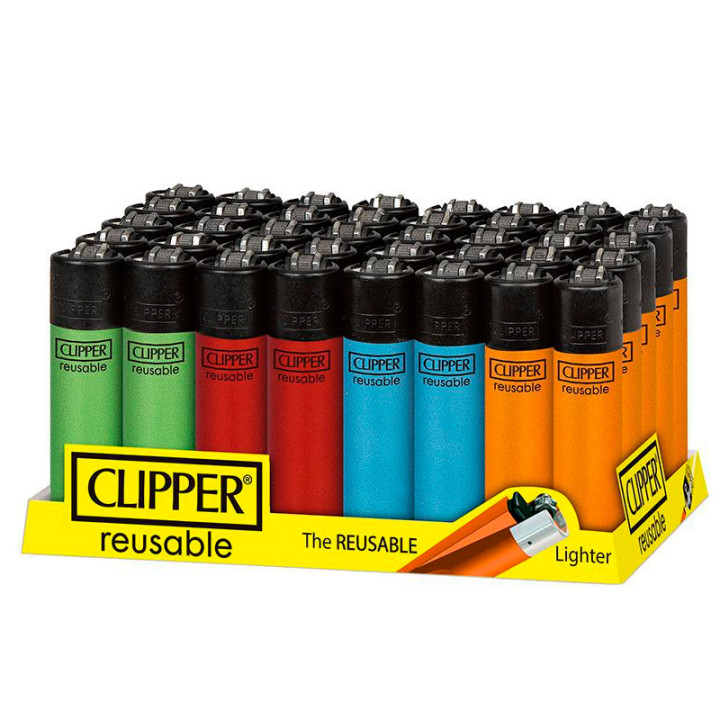 ENCENDEDORES CLIPPER CRYSTAL 8 1X48