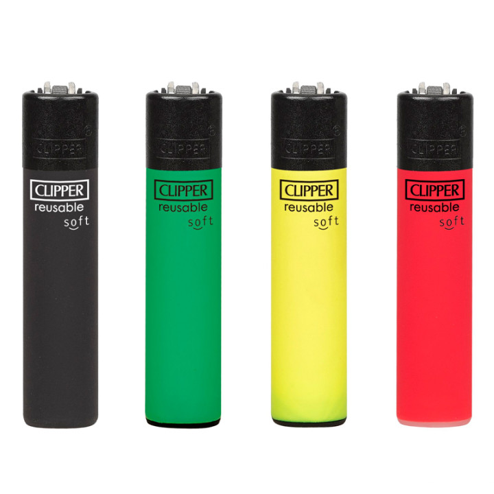 ENCENDEDOR CLIPPER SOFT TOUCH JAMAICA 1X48