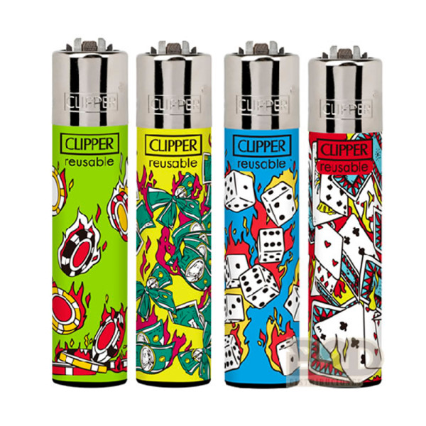 ENCENDEDOR CLIPPER DEC.LUCK ON FIRE 1X48
