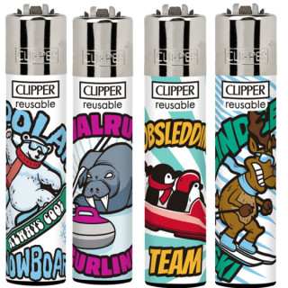 ENCENDEDOR CLIPPER DEC. WINTER MIX 1X48